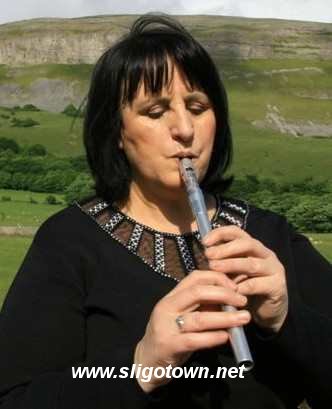 Carmel Gunning - one of Ireland's most accomplished tin whistle players